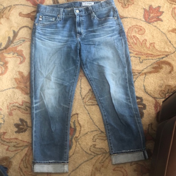Ag Adriano Goldschmied Denim - AG ankle jean 27r folded hem